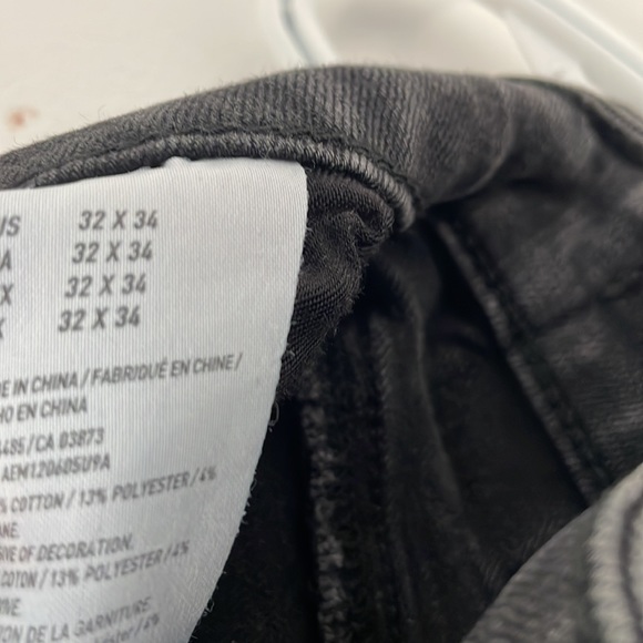 Black American Eagle Jeans - Picture 3 of 3